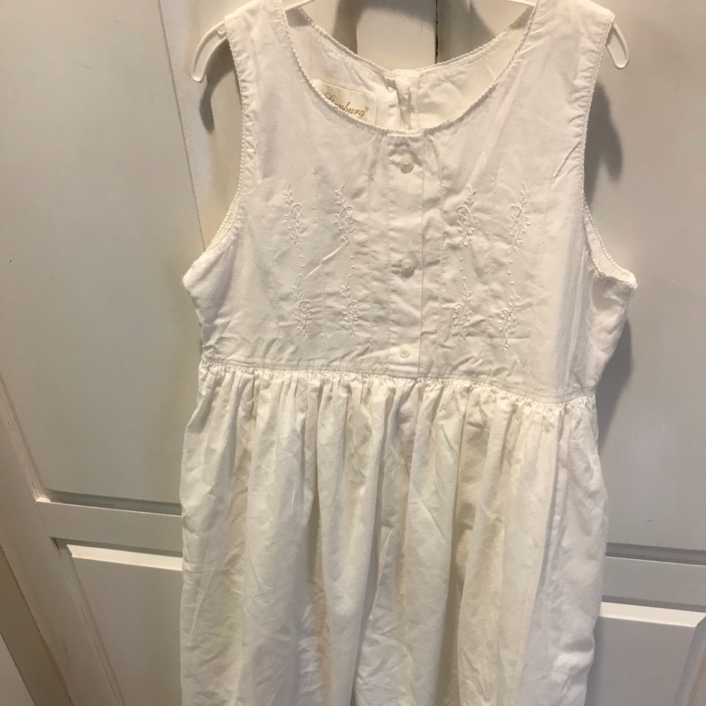 White Strasburg dress